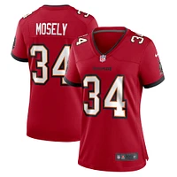 Maillot de match Nike Quandre Mosely Tampa Bay Buccaneers pour femme, rouge