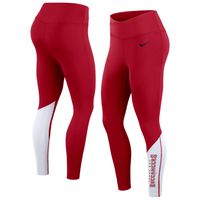 Women's Nike Red/White Tampa Bay Buccaneers 7/8 Performance Leggings