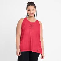 Débardeur Nike rouge Tampa Bay Buccaneers Glory Crisscross Performance pour femme