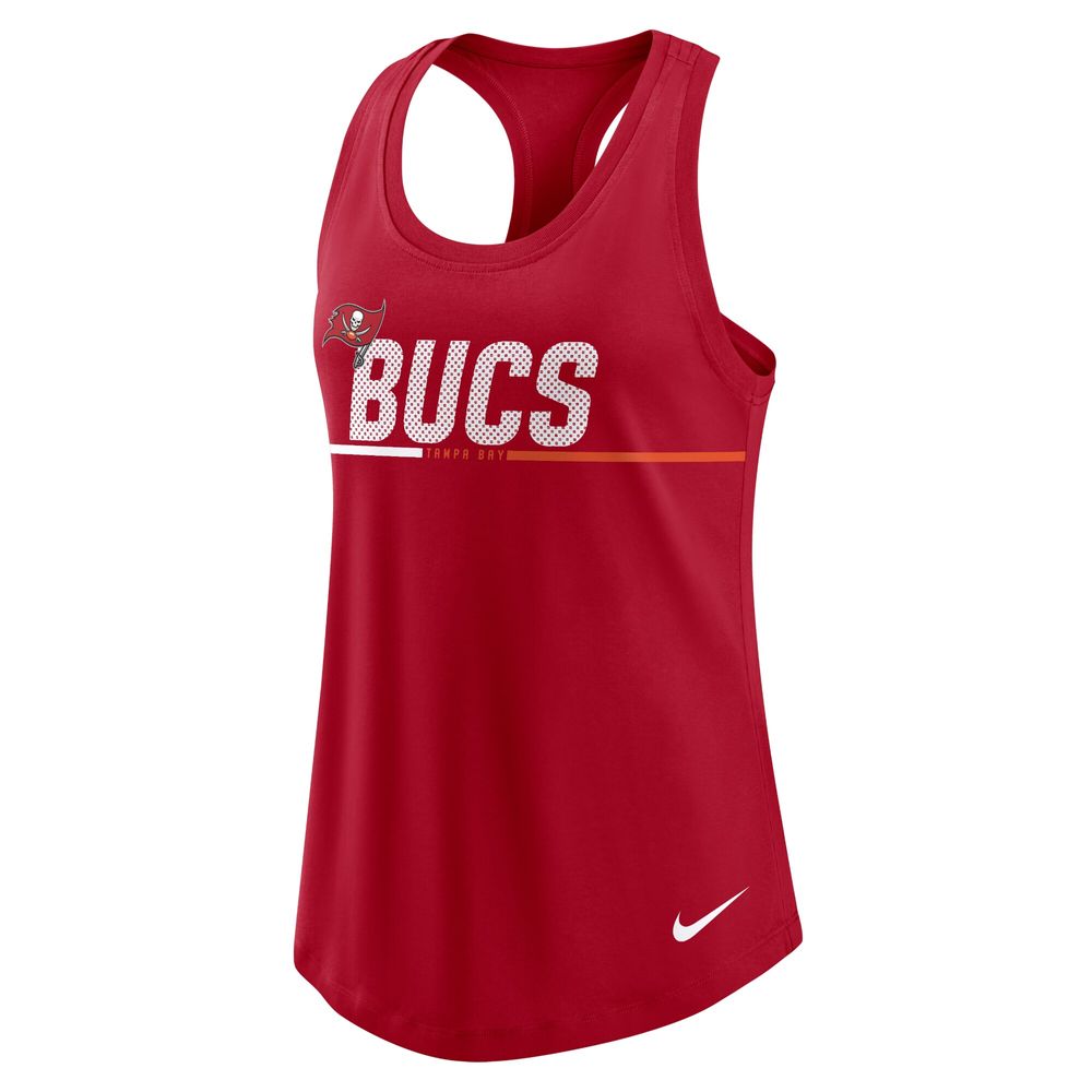 Women's Tampa Bay Buccaneers Red Plus Size Team Racerback Tank Top