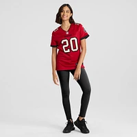 Maillot de joueur retraité du match des Buccaneers Tampa Bay Nike Ronde Barber rouge pour femme