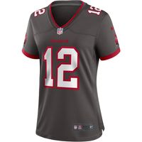 Tom Brady Tampa Bay Buccaneers Nike Youth Alternate Game Jersey - Pewter