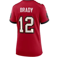 Maillot de match Nike Tom Brady Tampa Bay Buccaneers pour femme, rouge