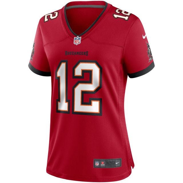 Maillot de joueur retraité du match Nike Trent Dilfer des Tampa Bay Buccaneers pour femme, rouge