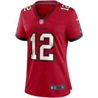 Women's Nike Trent Dilfer Red Tampa Bay Buccaneers Game Retired Player Jersey