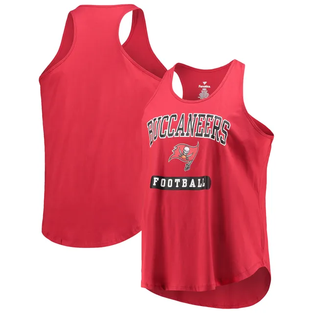 Women's Majestic Threads Orange Tampa Bay Buccaneers Retro Tri