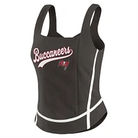 Débardeur à col carré en étain Tampa Bay Buccaneers pour femme WEAR by Erin Andrews