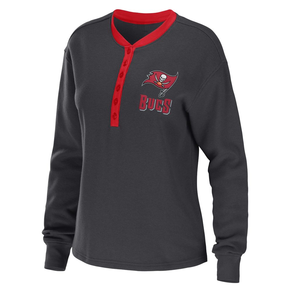 Tampa Bay Buccaneers WEAR by Erin Andrews Women's Waffle Knit Long