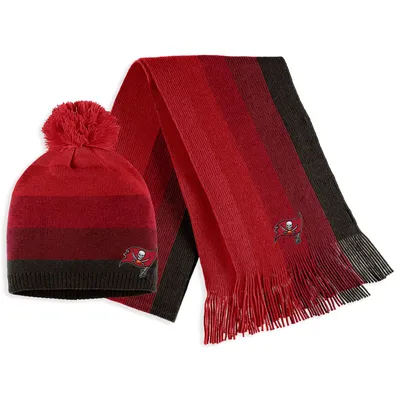 Women's Fanatics Branded Red/Black Atlanta Falcons Ombre Long