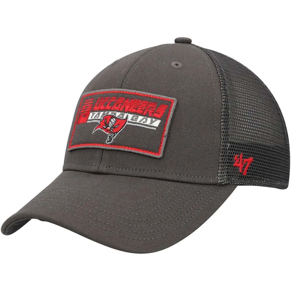 Youth '47 Red/White Tampa Bay Buccaneers Adjustable Trucker Hat