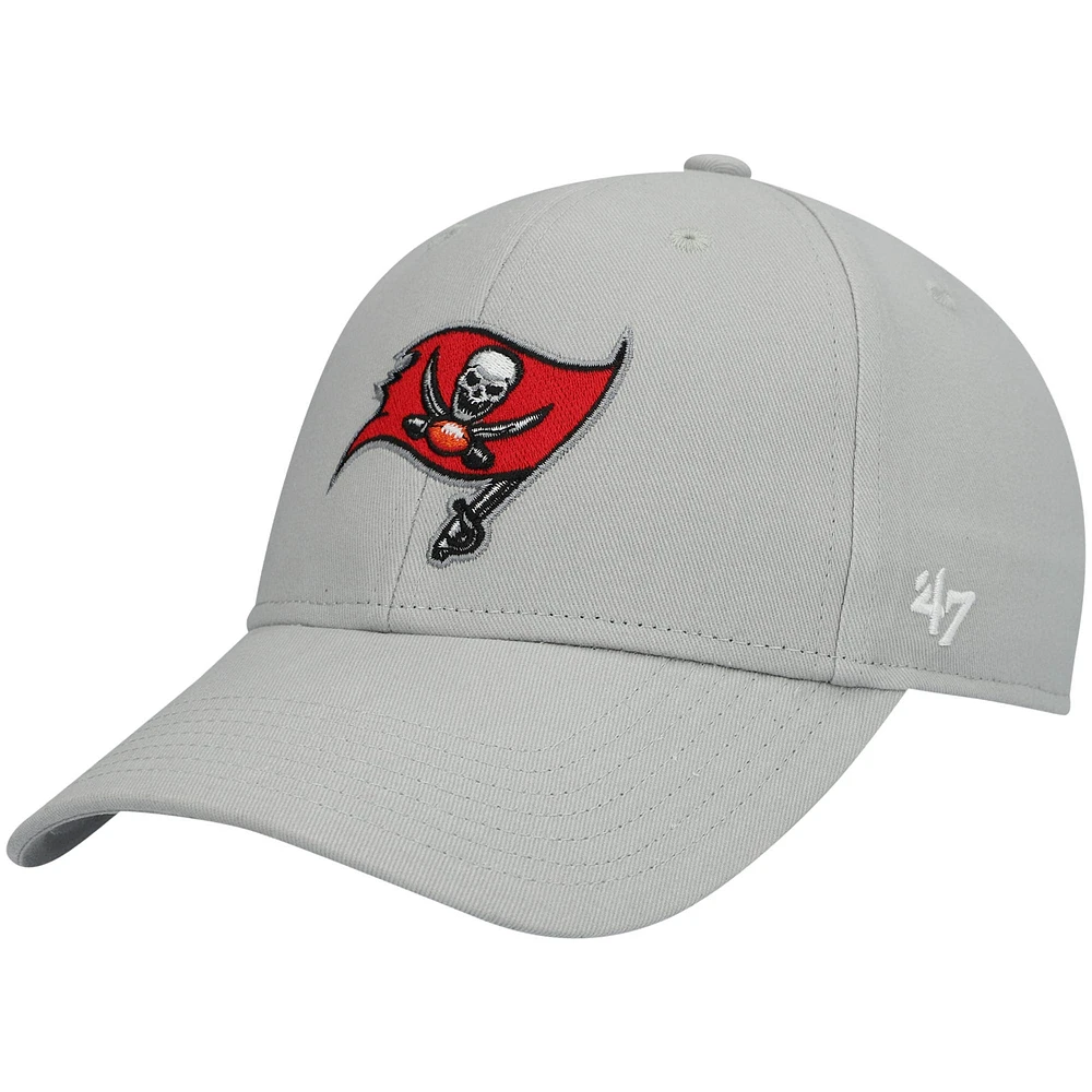 Casquette ajustable MVP secondaire des Buccaneers de Tampa Bay en étain '47 pour jeune