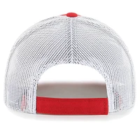 Casquette camionneur réglable Tampa Bay Buccaneers Scramble '47 rouge/blanc pour jeune