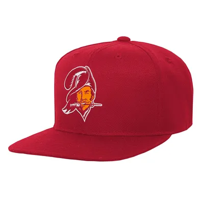 Tampa Bay Buccaneers Mitchell & Ness Youth Gridiron Classics Ground Snapback Hat - Red