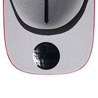 Youth New Era  Black/Red Tampa Bay Buccaneers 2025 NFL Draft A-Frame 9FIFTY Snapback Hat