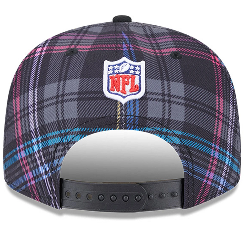 Casquette Snapback 9FIFTY NFL Crucial Catch 2024 des Buccaneers de Tampa Bay New Era noire pour jeunes