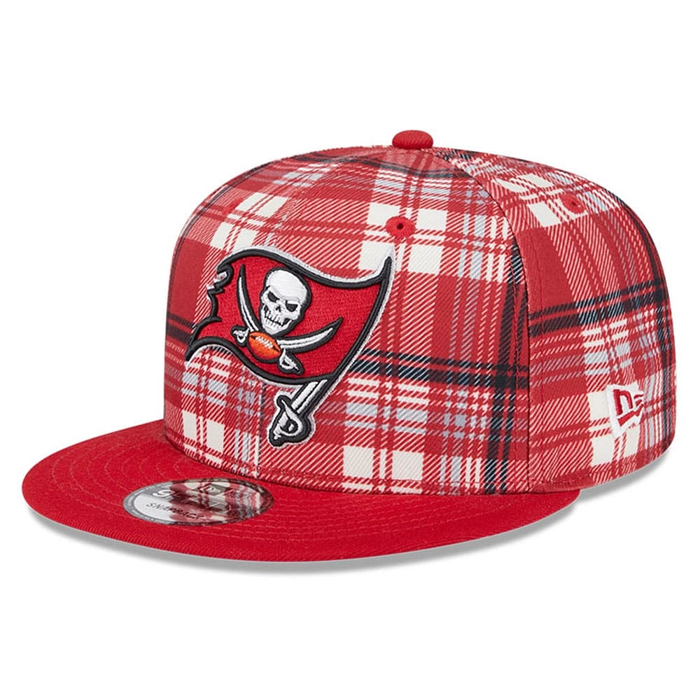 Youth New Era Red Tampa Bay Buccaneers 2024 Sideline Statement 9FIFTY Snapback Hat