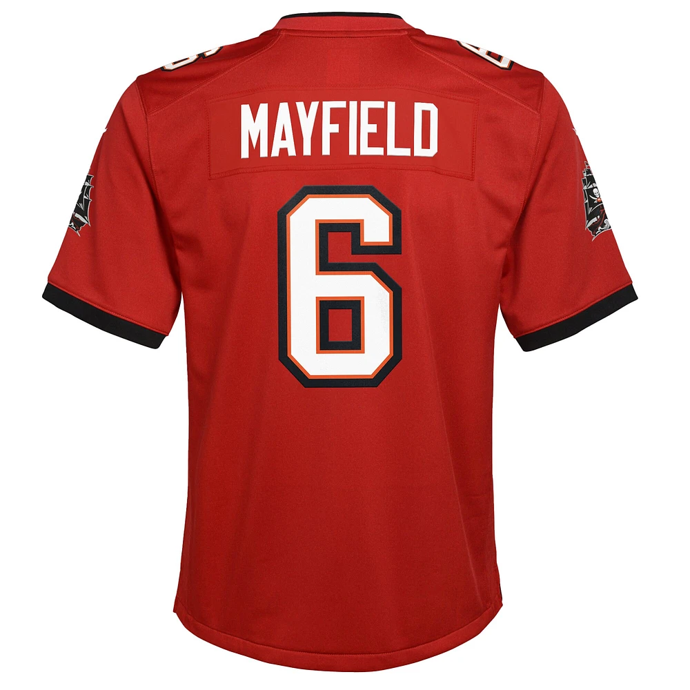 Youth Nike Baker Mayfield Red Tampa Bay Buccaneers Game Jersey