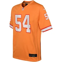 Maillot de match alternatif Nike Lavonte David Orange des Tampa Bay Buccaneers pour jeune