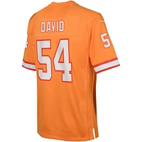 Maillot de match alternatif Nike Lavonte David Orange des Tampa Bay Buccaneers pour jeune
