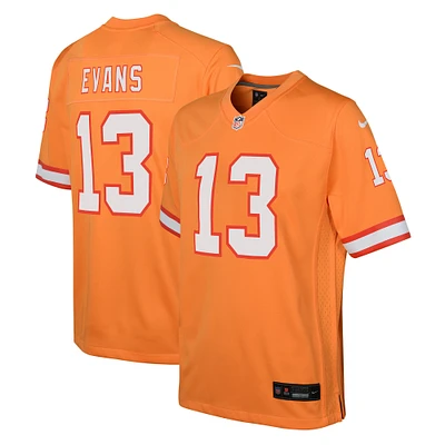 Maillot de match Nike Mike Evans pour jeunes des Buccaneers Tampa Bay, orange