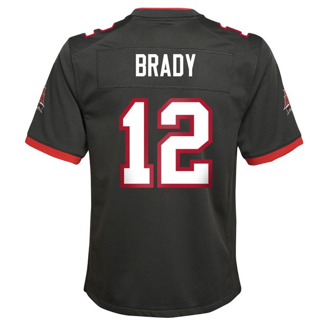 Jeu Nike Tom Brady en étain des Buccaneers de Tampa Bay pour jeunes - Maillot