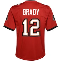 Youth Nike Tom Brady Red Tampa Bay Buccaneers Game - Jersey