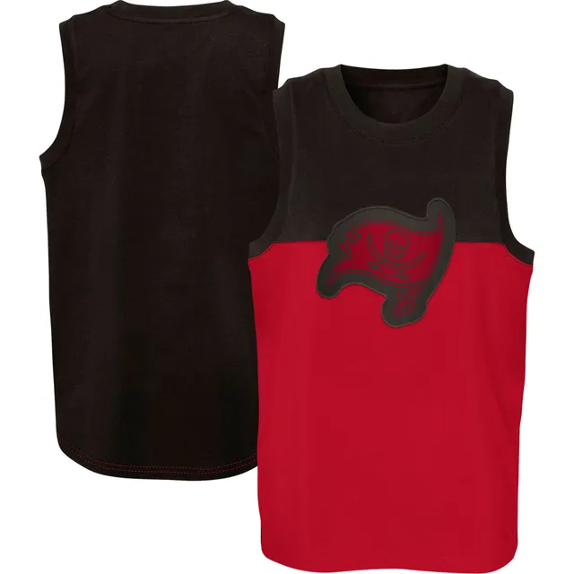 Outerstuff Youth Red Tampa Bay Buccaneers Striker Tank Top