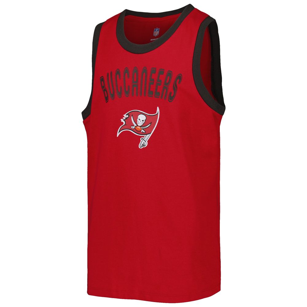 Outerstuff Youth Red Tampa Bay Buccaneers Striker Tank Top