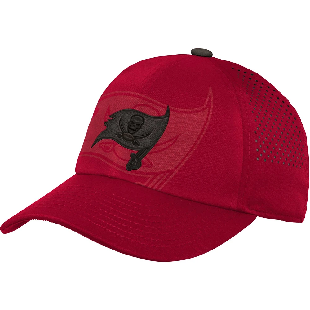 Casquette réglable rouge Tampa Bay Buccaneers Tailgate pour jeune