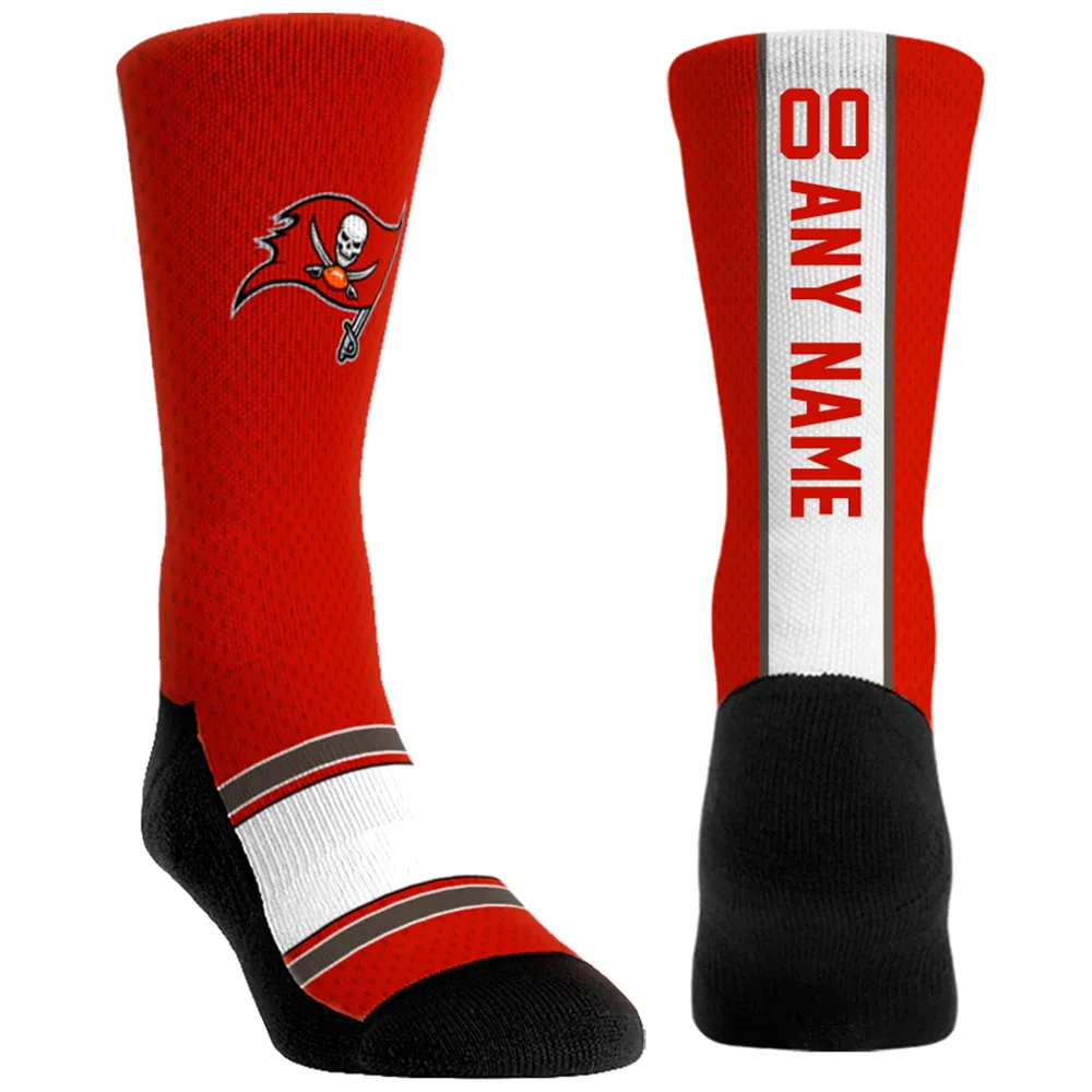 Lids Tampa Bay Buccaneers Rock Em Socks Youth Custom Jersey Crew Socks