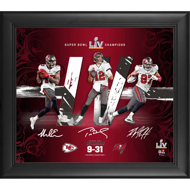 Lids Tom Brady Tampa Bay Buccaneers Fanatics Authentic Framed 15