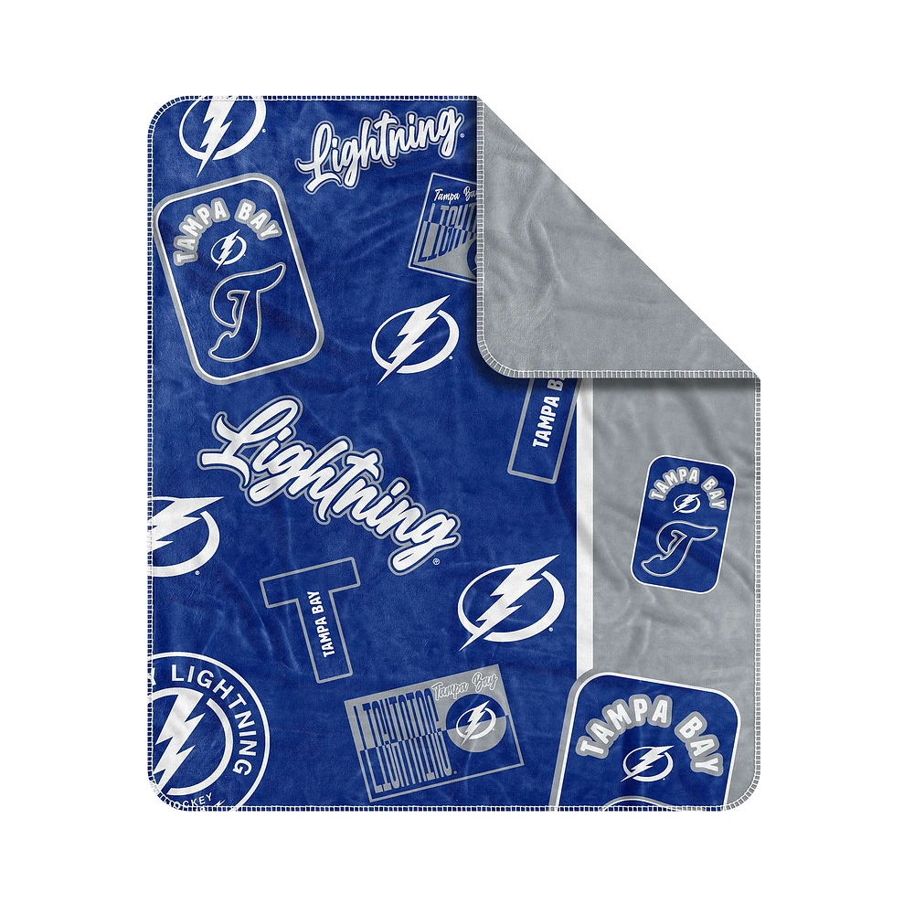  Tampa Bay Lightning 50" x 60" Dream Weave Throw Blanket