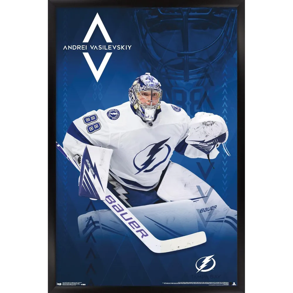 Women's Andrei Vasilevskiy Blue Tampa Bay Lightning Plus Size