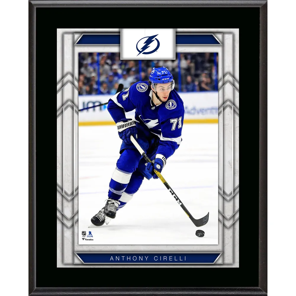 Lids Anthony Cirelli Tampa Bay Lightning Fanatics Authentic 10.5' x 13'  Sublimated Player Plaque