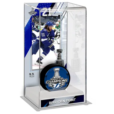 Brayden Point Tampa Bay Lightning Unsigned 2021 Stanley Cup Champions Raising Photograph