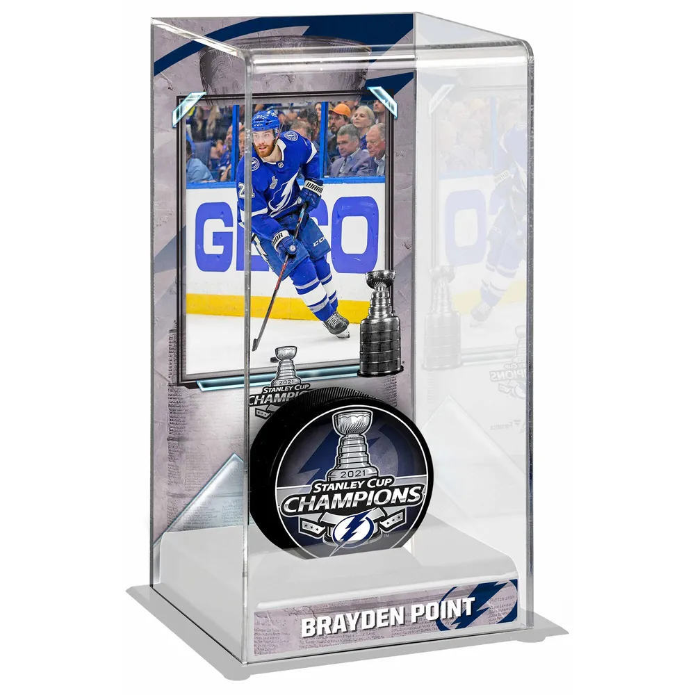 Brayden Point Tampa Bay Lightning Unsigned 2021 Stanley Cup Champions Raising Photograph