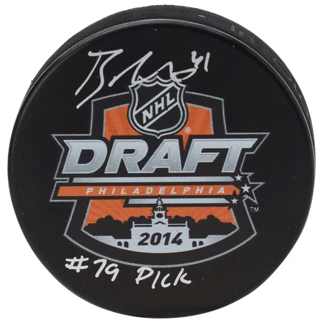 Lids Fanatics Authentic Nikita Kucherov Tampa Bay Lightning Autographed  2011 NHL Draft Logo Hockey Puck with #58 Pick Inscription