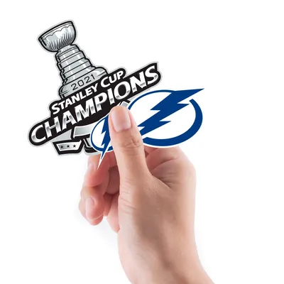 Tampa Bay Lightning Fathead 2021 Stanley Cup Champions 5-Piece Mini Decal Set