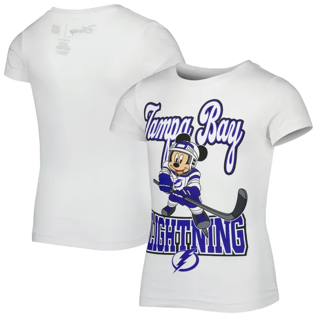 Girls Youth Blue Tampa Bay Lightning Back-to-Back Stanley Cup Champions  Parade T-Shirt