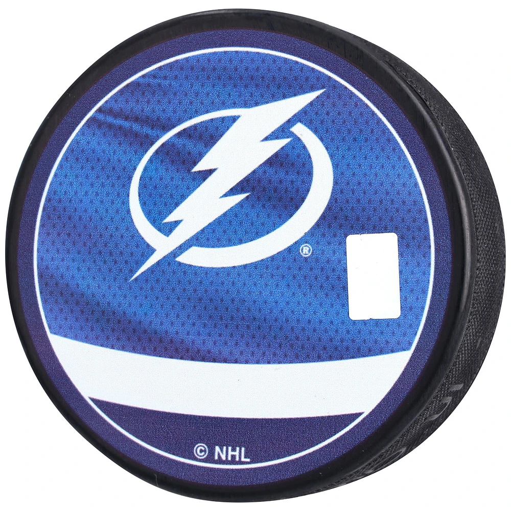 Haydn Fleury Tampa Bay Lightning Autographed 2022-23 Reverse Retro Hockey Puck