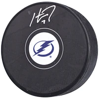 Rondelle de hockey autographiée par Haydn Fleury du Lightning de Tampa Bay