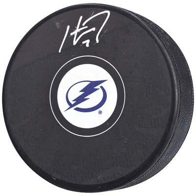 Rondelle de hockey autographiée par Haydn Fleury du Lightning de Tampa Bay
