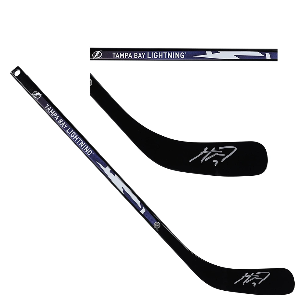 Bâton de hockey composite miniature autographié par Haydn Fleury du Lightning de Tampa Bay