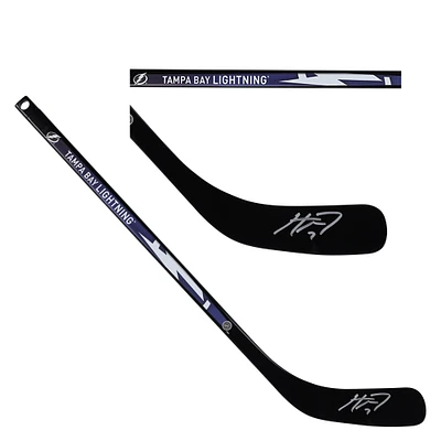 Bâton de hockey composite miniature autographié par Haydn Fleury du Lightning de Tampa Bay