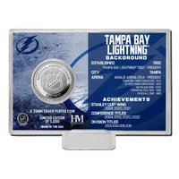 Highland Mint Tampa Bay Lightning Histoire de l'équipe - Coin Card