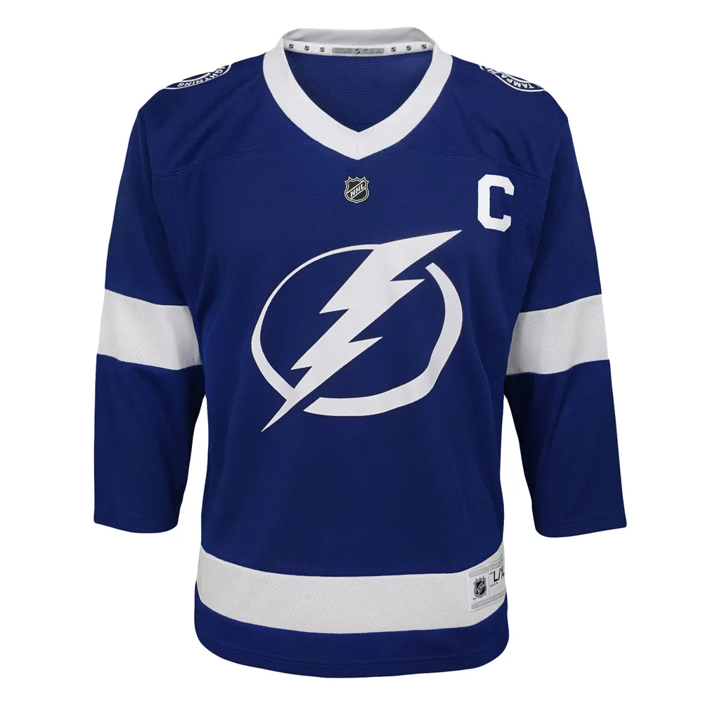 Outerstuff Steven Stamkos Tampa Bay Lightning Youth Home Replica Player Jersey – Blue