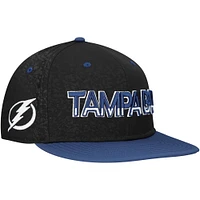 Casquette Snapback noire avec logo alternatif du Lightning de Tampa Bay Fanatics pour hommes