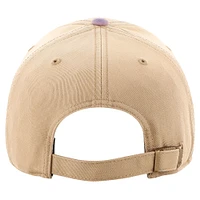Men's '47 Khaki/Blue Tampa Bay Lightning Dusted Sedgwick MVP Adjustable Hat