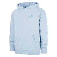 Men's '47  Light Blue Tampa Bay Lightning Foundation Pullover Hoodie