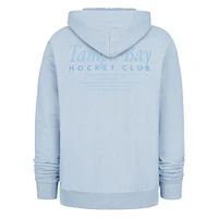 Men's '47  Light Blue Tampa Bay Lightning Foundation Pullover Hoodie